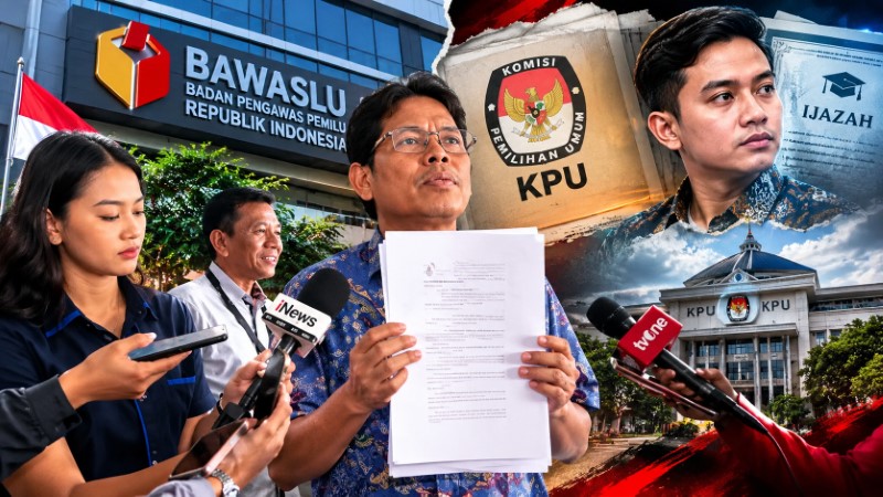 Babak Baru Polemik Ijazah dan UU Pemilu Bonatua Silalahi Resmi 'Laporkan' KPU dan Gibran ke Bawaslu!