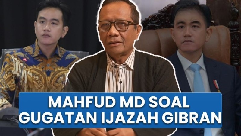 Blak-Blakan Mahfud MD Surat Keterangan Setara Ijazah Milik Gibran 'Tidak Sah'!