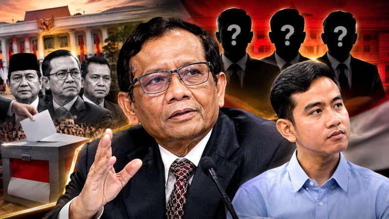 Bongkar Dapur Pilpres 2024! Mahfud MD Beberkan Dugaan Arahan Tiga Menteri di Balik Mulusnya Pencalonan Gibran