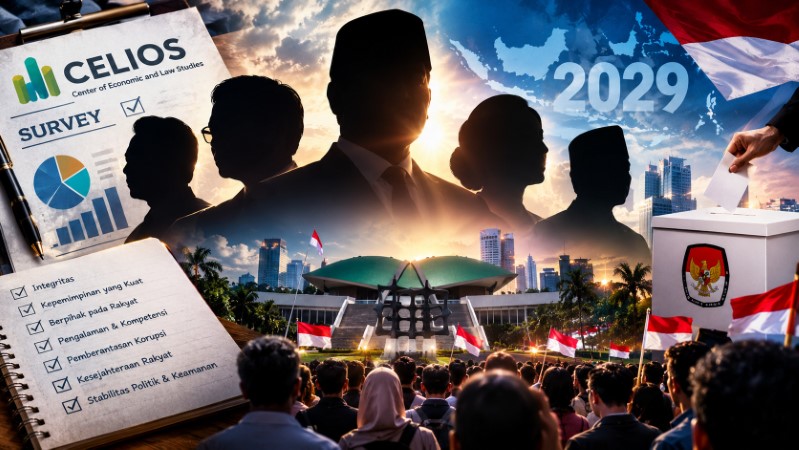 Bongkar Ekspektasi Rakyat CELIOS Bedah Tuntas Kriteria 'Pemimpin Ideal' Pilihan Masyarakat 2029!