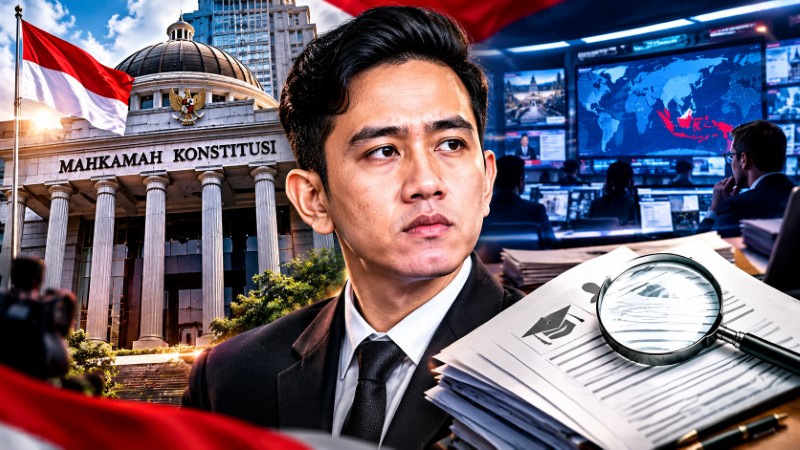 Borok Rezim Disorot Dunia, Media Asing Bongkar Putusan MK Terkait ‘Cacat Administrasi’ Syarat Pendidikan Gibran!