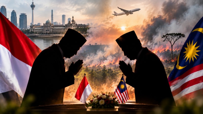 Bukan Prabowo, Dua Presiden RI Ini 'Minta Maaf' ke Negara Tetangga Gegara Efek Asap Karhutla