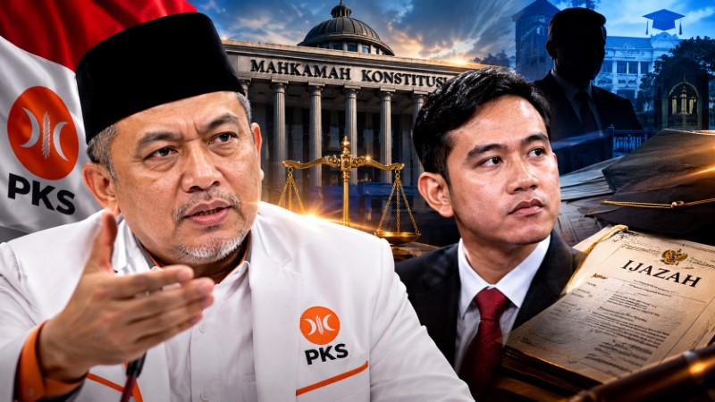 Bukan Sekadar Polemik Dokumen, Presiden PKS Sebut Kasus ‘Ijazahgate’ Gibran Bukti Nyata Ketimpangan Hukum!