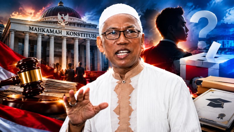 Buni Yani Desak MK ‘Diskualifikasi Gibran’: Anak Haram Konstitusi dan Manipulator Ijazah!