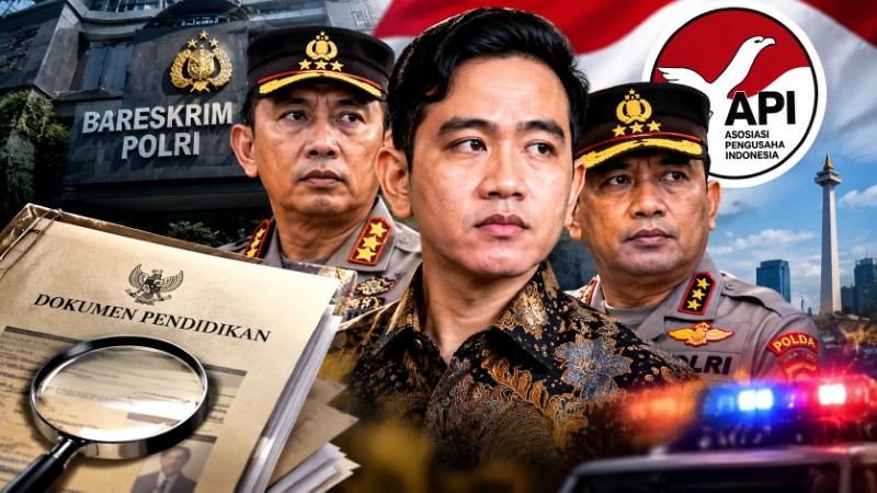 DPP API Minta Kapolri dan Kapolda Metro Jaya 'Usut Pidana' Dokumen Pendidikan Gibran!