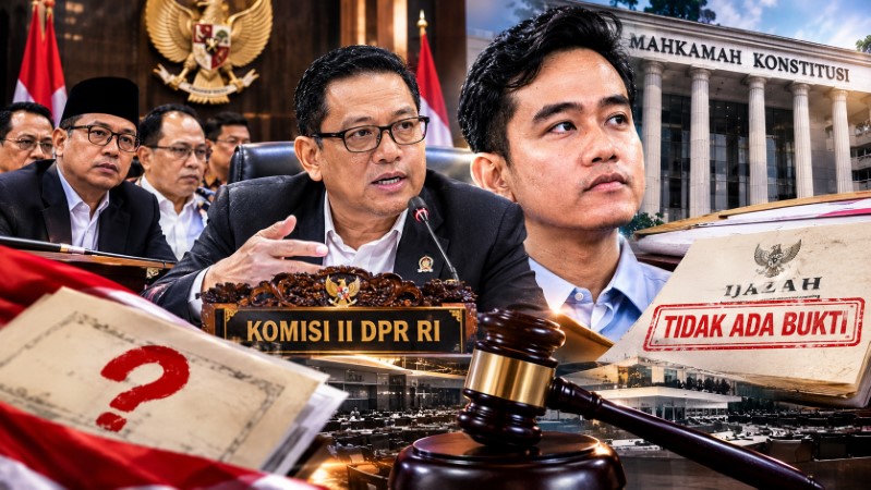 DPR Mulai Pasang Badan, Komisi II Siap Tindaklanjuti Putusan MK Soal Tak Ada Bukti Gibran Miliki Ijazah SMA!