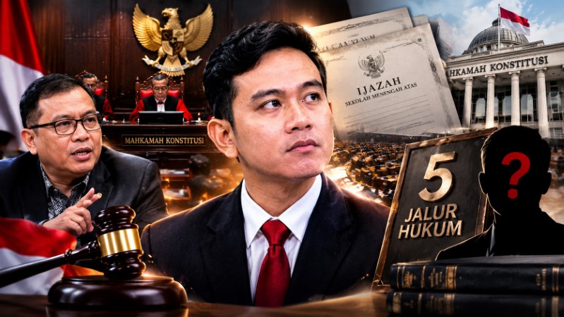 Denny Indrayana Buka Peta Jalan Hukum 5 Jalur Konstitusional 'Lengserkan Gibran' Usai Polemik Ijazah SMA Terkuak!