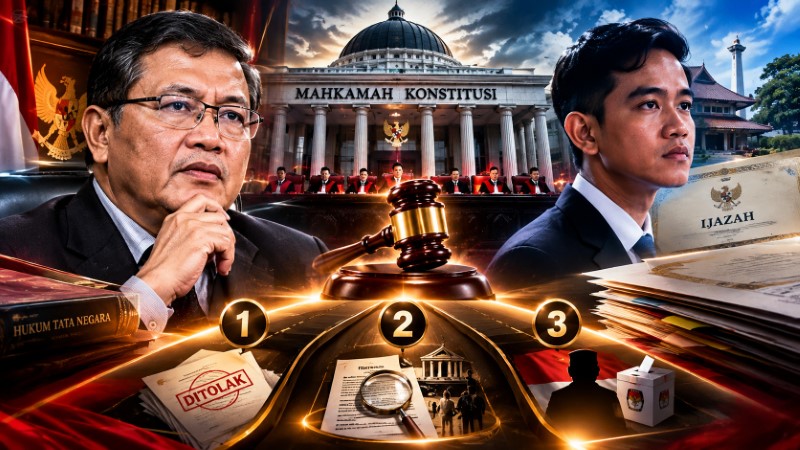 Detik-Detik Vonis Mahkamah Konstitusi, Guru Besar UGM Bongkar '3 Skenario' Putusan Gugatan Ijazah Gibran!