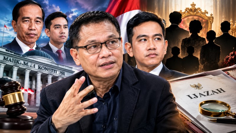 Dosen IPB Jika Drama Ijazah Gibran di MK Berujung Ditutup, Dinasti Jokowi Akan Semakin Kokoh!