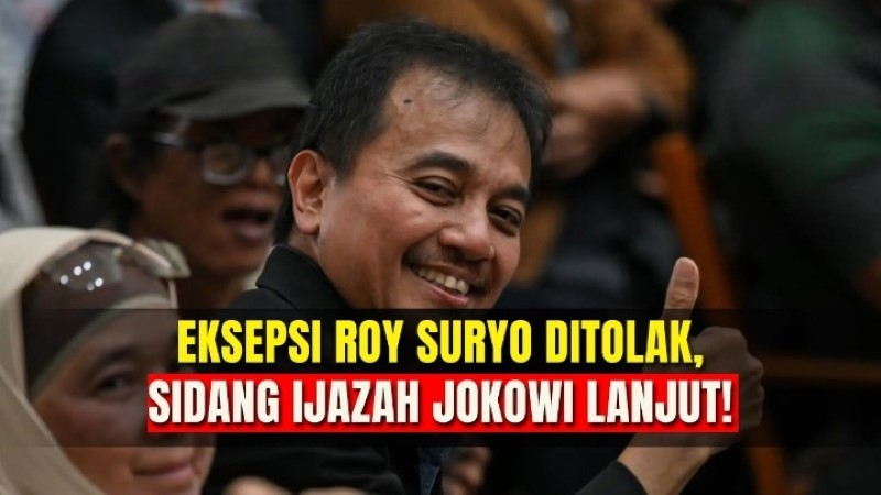 Eksepsi Roy Suryo Ditolak Hakim, Ini 5 Fakta Penting Sidang Kasus Ijazah Jokowi!