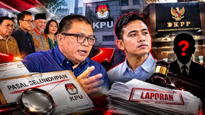 Endus Dugaan 'Pasal Selundupan' Muluskan Gibran, Denny Indrayana Bakal Laporkan KPU ke DKPP!