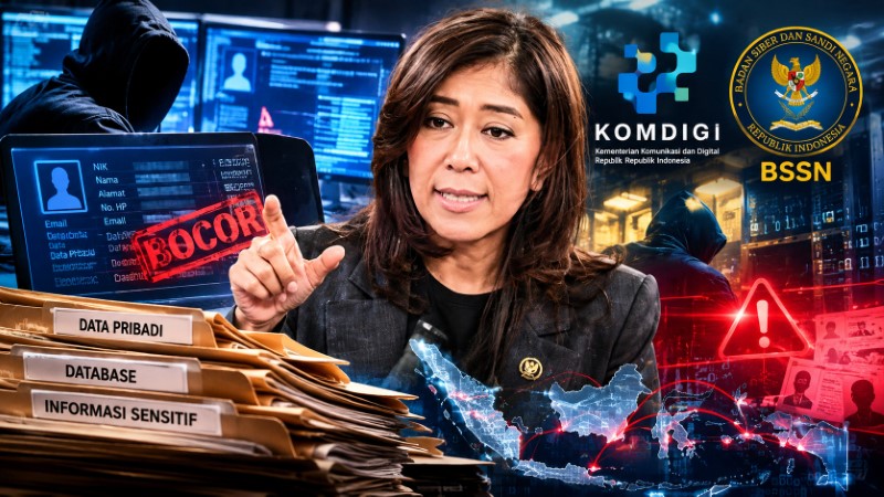 GEMPAR! Data Pribadi Menkomdigi Meutya Hafid Diduga Bocor, Komdigi dan BSSN Langsung Usut Jual Beli Data Ilegal