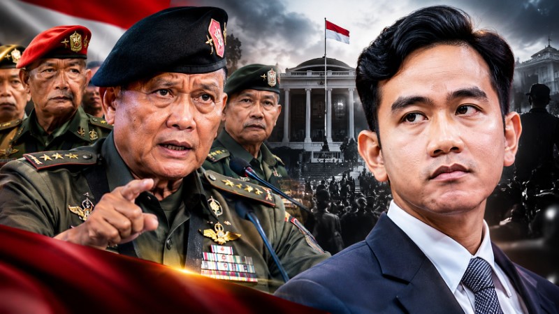 Garis Keras Militer Bergerak Purnawirawan TNI Ungkap Jalan Panjang di Balik Gerakan 'Pemakzulan Gibran'!