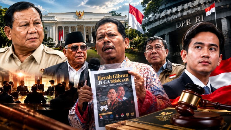 Gejolak Pemakzulan Tembus Istana: Pemohon PHPU Kirim Surat Ke Prabowo, Desak Presiden Bersikap dan Dorong DPR Proses Gibran!