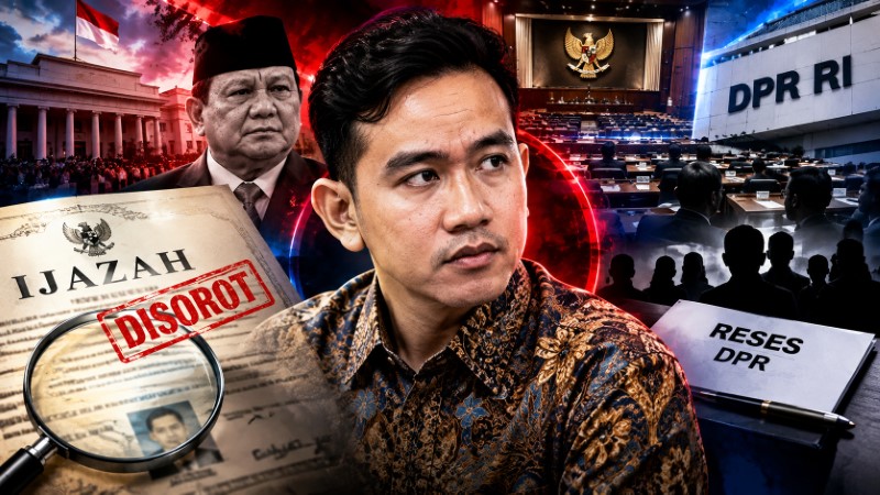 Gelombang Pemakzulan Buntut Kasus Ijazah Kian Menguat, Nasib Wapres Gibran Ditentukan Pasca-Reses DPR!