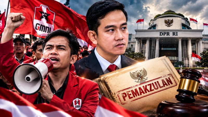 Gerakan Mahasiswa Turun Gunung, GMNI Jakarta Desak DPR Gulirkan 'Pemakzulan Gibran'!