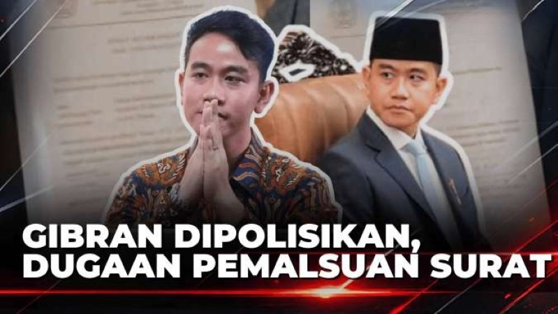 Gibran Resmi Dipolisikan Terkait Dugaan Tindak Pidana ‘Pemalsuan Surat’ Dokumen Penyetaraan Ijazah!
