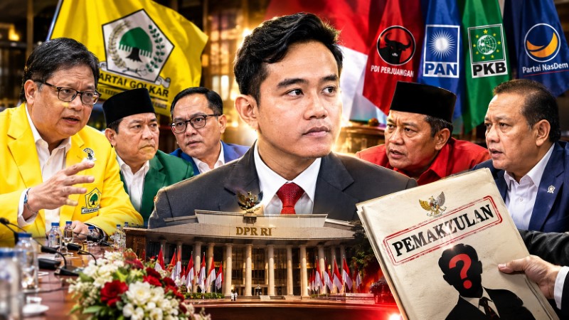 Golkar Minta Pimpinan Parpol Bertemu Bahas Nasib 'Pemakzulan Gibran'