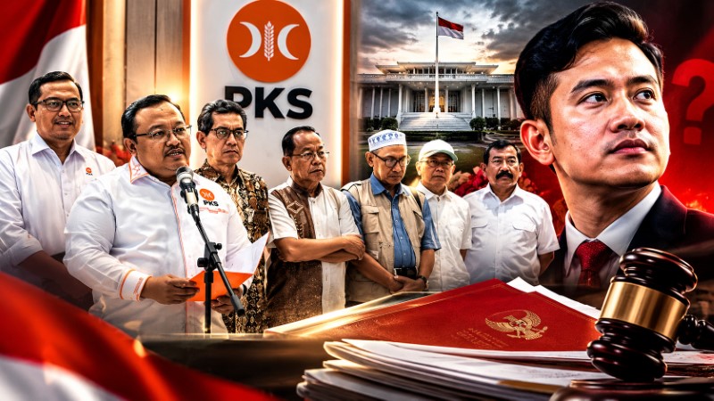 Goyang Panggung Senayan! Denny Indrayana Cs Sambangi PKS, Minta Segera Gulirkan Inisiatif 'Pemakzulan Gibran'