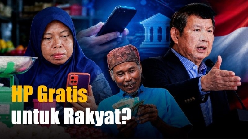 Gula-Gula Baru Rezim Istana! Obral HP Gratis Hashim Dinilai Cuma Pencitraan Murah Tutupi Krisis Ekonomi
