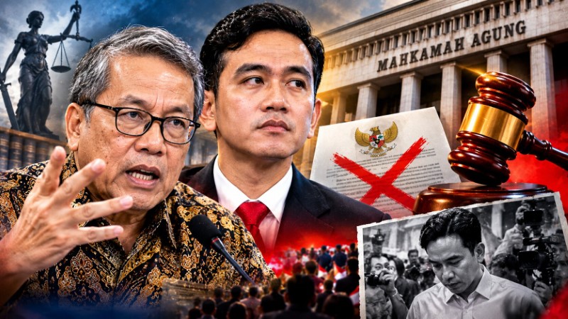Guru Besar Unair Tanggapi Putusan MA Batalkan Suket Legitimasi Hukum dan Etika Gibran Sebagai Wapres Runtuh!