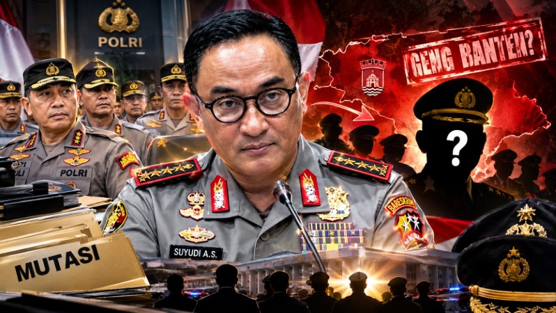 Habis Geng Solo Terbitlah Geng Banten Menelisik Peta Kekuatan Baru di Balik Mutasi 88 Petinggi Polri Era Kapolri Suyudi Ario Seto!