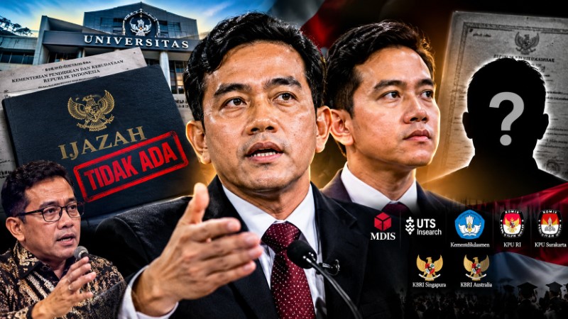 Hasil Riset Berbasis Empiris, Bonatua Silalahi Berhasil Terbitkan Buku ‘Ijazah Gibran Juga Tidak Ada’