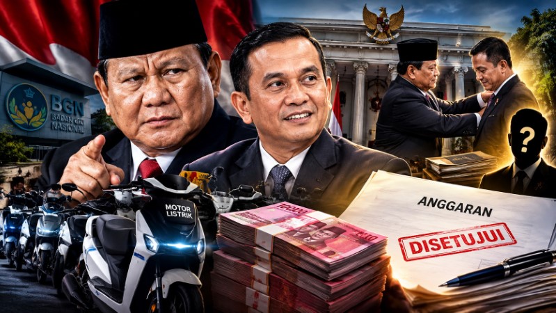 IRONI! Proyek Motor Listrik BGN Rugikan Negara, Pejabat yang Meloloskan Anggarannya Malah Dijadikan Wamen oleh Prabowo