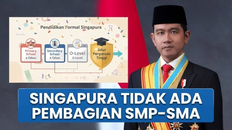 Ijazah SMA Gibran Dipermasalahkan, Ini Perbedaan Sistem Pendidikan Singapura vs Indonesia!