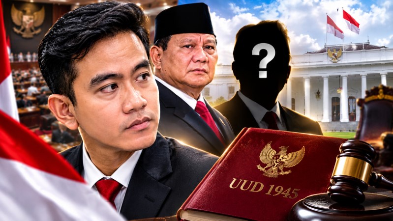 Inilah Alur dan Skenario Resmi Penggantian Wapres Jika Gibran Didiskualifikasi