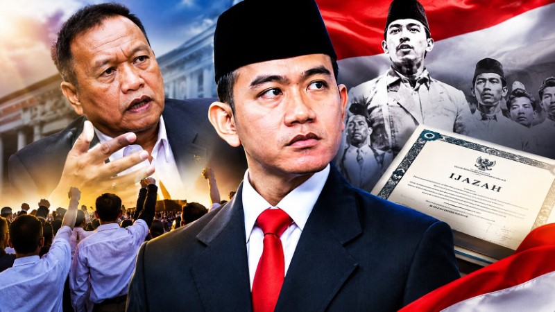 Ironi Sumpah Pemuda Saat Wapres Tak Berijazah SMA, Eks Menpora Cacat Legitimasi dan Bukan Simbol Kebangkitan!