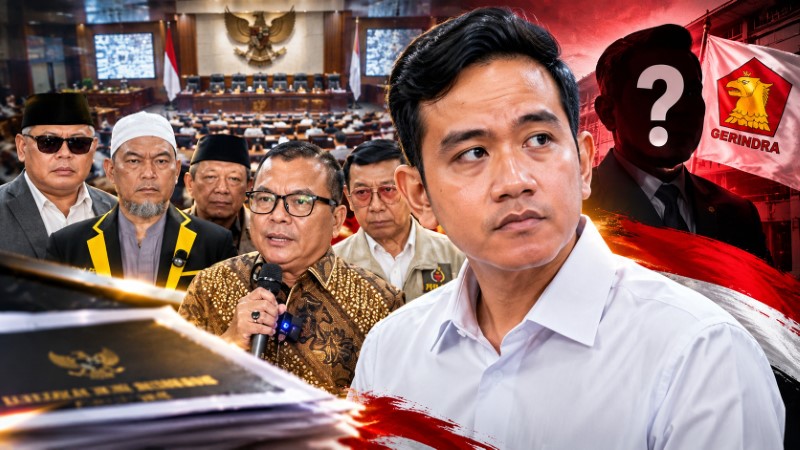 Jalan Buntu Hak Angket Senayan! Wacana Pemakzulan Gibran Alot di DPR, Bola Panas Kini di Tangan Gerindra?