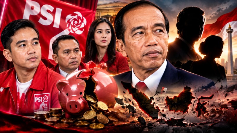 Jalan Panjang Menuju Titik Nadir, Pengamat PSI dan Dinasti Jokowi Sedang Menabung 'Kehancuran Bersama'!