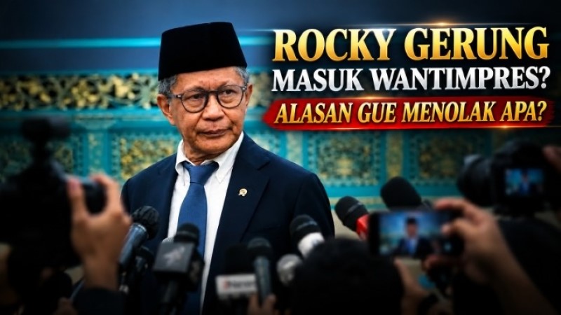 Jilat Ludah Sendiri Demi Kursi Istana? Dulu Kritik Qodari ‘Bodoh’, Kini Rocky Gerung Duduk Bersama di Wantimpres