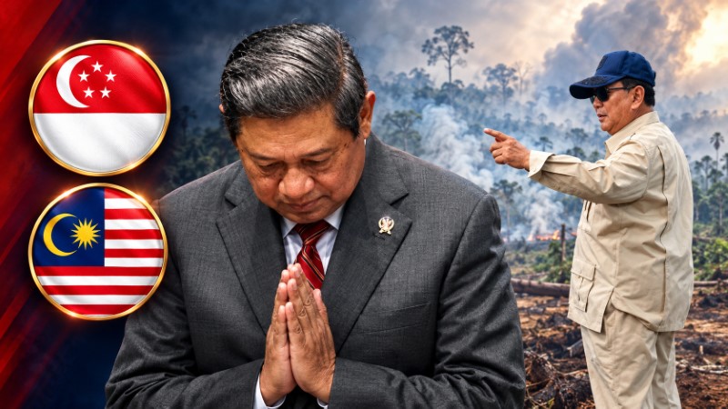 Jiwa Kesatria, Saat Presiden SBY Secara Terbuka Minta Maaf ke Malaysia-Singapura Akibat Asap Karhutla