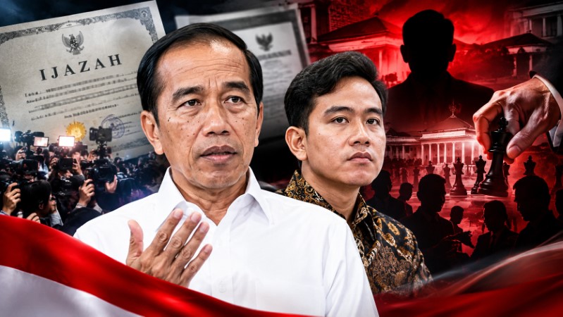 Jokowi Tuding Isu Ijazah Palsu dan Pemakzulan Gibran Sebagai Hasil Operasi Politik Gelap!