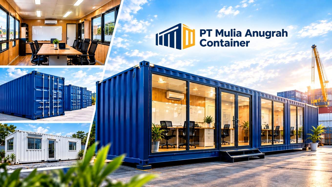Jual Office Container 40 Ft Berkualitas untuk Kantor Proyek dan Kebutuhan Bisnis Modern