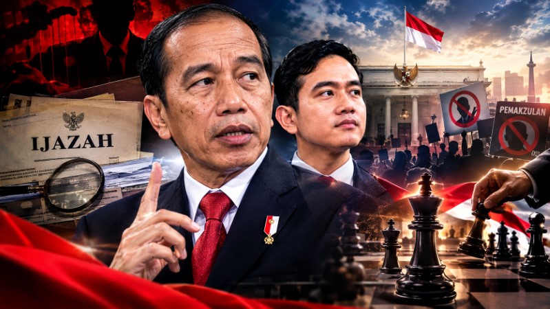 Kata Jokowi Ada Operasi Politik Gelap di Balik Isu Ijazah dan Pemakzulan Gibran!
