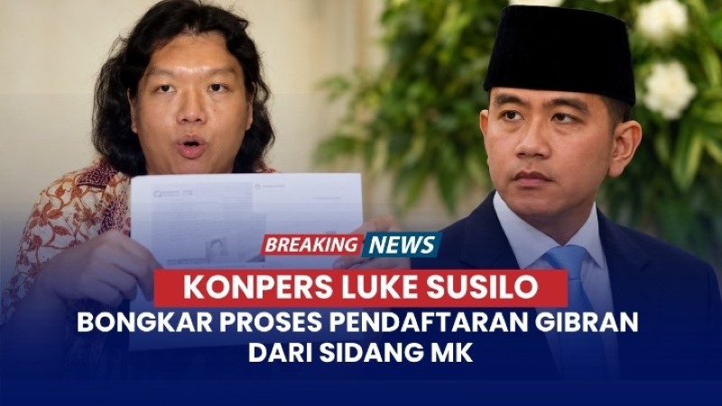Kebohogan KPU Terbongkar Luke Susilo Beberkan Kejanggalan Berkas Gibran, Syarat 4 Dokumen Tapi Cuma Diterima Dua!