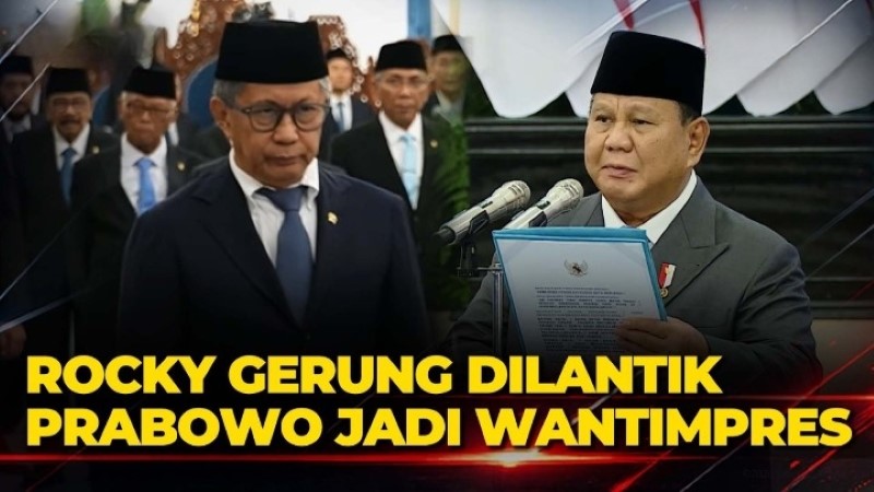 Kejutan Politik! Rocky Gerung Resmi Diberi Kursi Wantimpres oleh Prabowo Usai Pasang Badan Dukung MBG