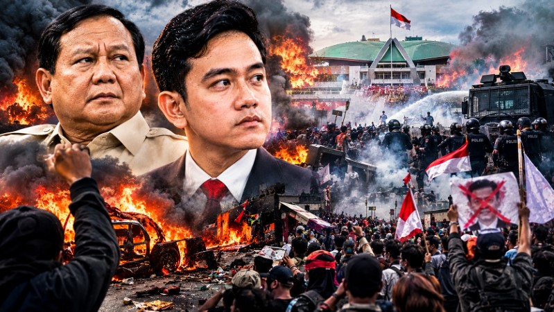 Kemarahan Rakyat Menuju Titik Ledak Gegara Gibran, Eks Petinggi MPR Prabowo Harus Bertanggung Jawab Kalau Terjadi 'People Power'!