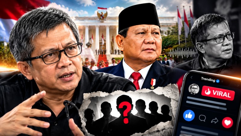 Kini Jadi Penasihat Prabowo, Omongan Rocky Gerung Viral Lagi Ada Yang Tak Beres di Kepemimpinan Negara Ini!
