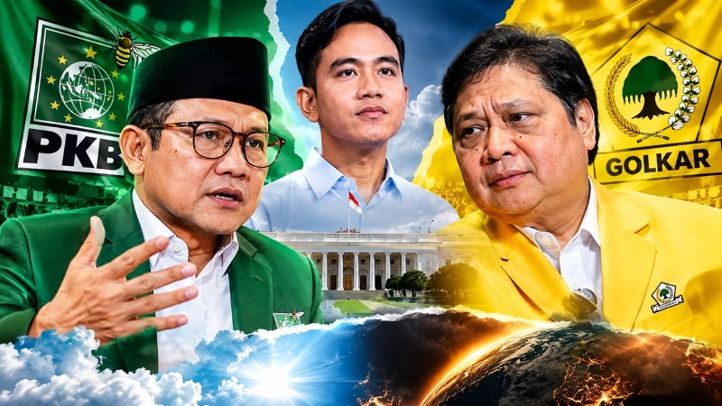 Koalisi Pecah Kongsi Beda Sikap PKB vs Golkar Soal Ijazah Gibran, Bak Langit dan Bumi!