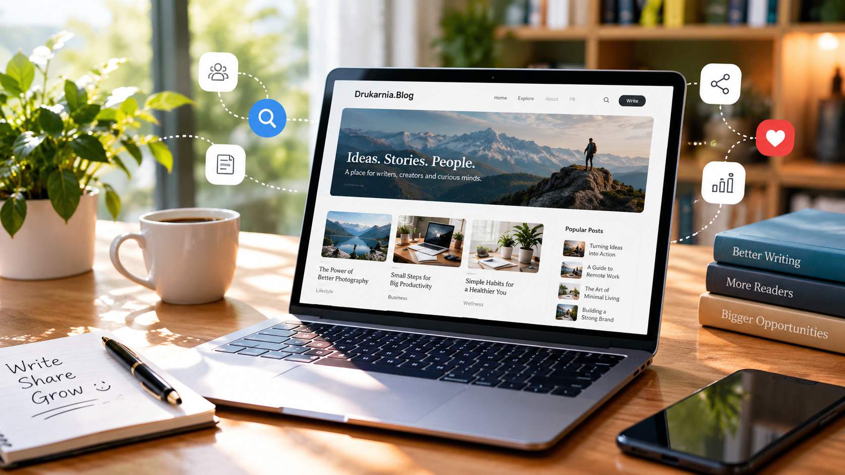 Launch Your Blog on Drukarnia.Blog and Reach New Readers
