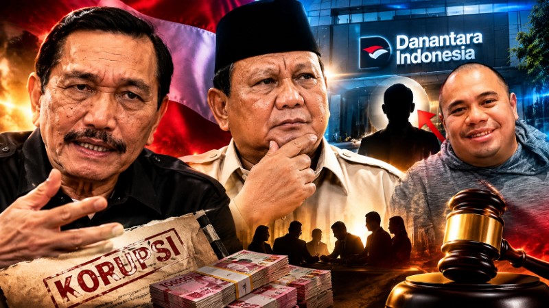 Luhut Klaim Prabowo Sepakat Ubah Definisi Korupsi, Publik Curiga Demi 'Selamatkan' Keponakan di Danantara!