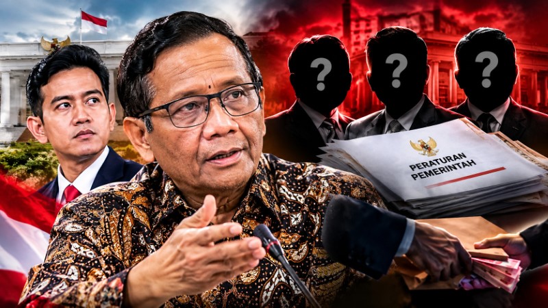 Mahfud MD Bongkar Dugaan Skandal 3 Menteri 'Kondisikan Aturan' Demi Muluskan Gibran!