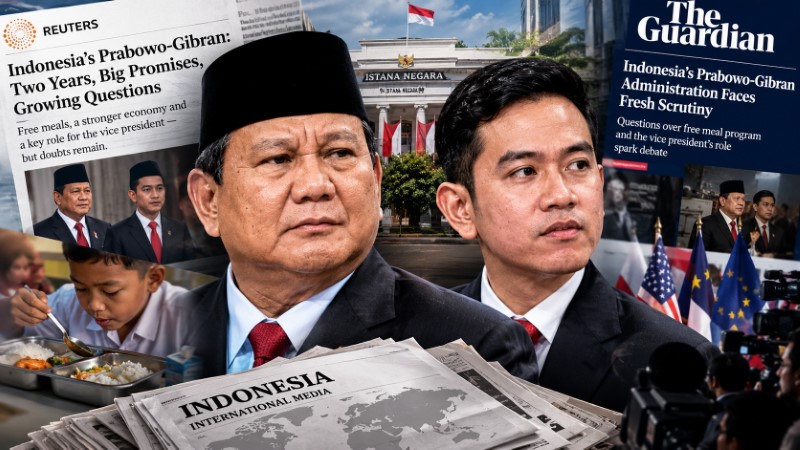 Media Asing Soroti 2 Tahun Prabowo Gibran Kontroversi MBG, Peran Wapres Dipertanyakan!