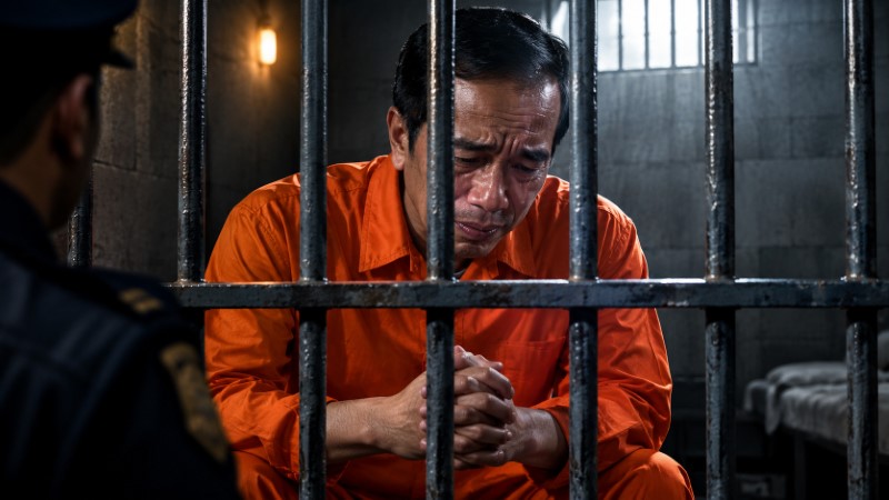 'Menanti Meringkuknya Jokowi di Dalam Penjara'