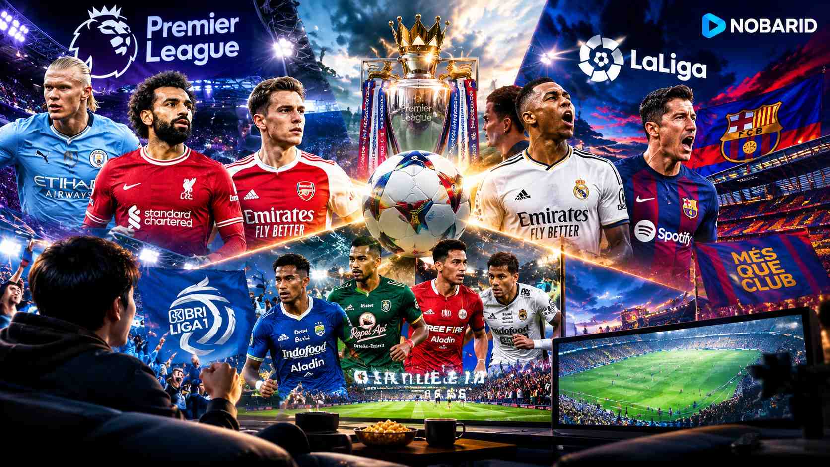 Menatap Sengitnya Persaingan Premier League, La Liga, dan BRI Liga 1 Musim Ini