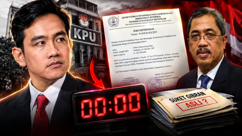 Menguak Misteri 'Jam 00.00' Terkait Pengeluaran Suket Gibran Apa Yang Sebenarnya Terjadi